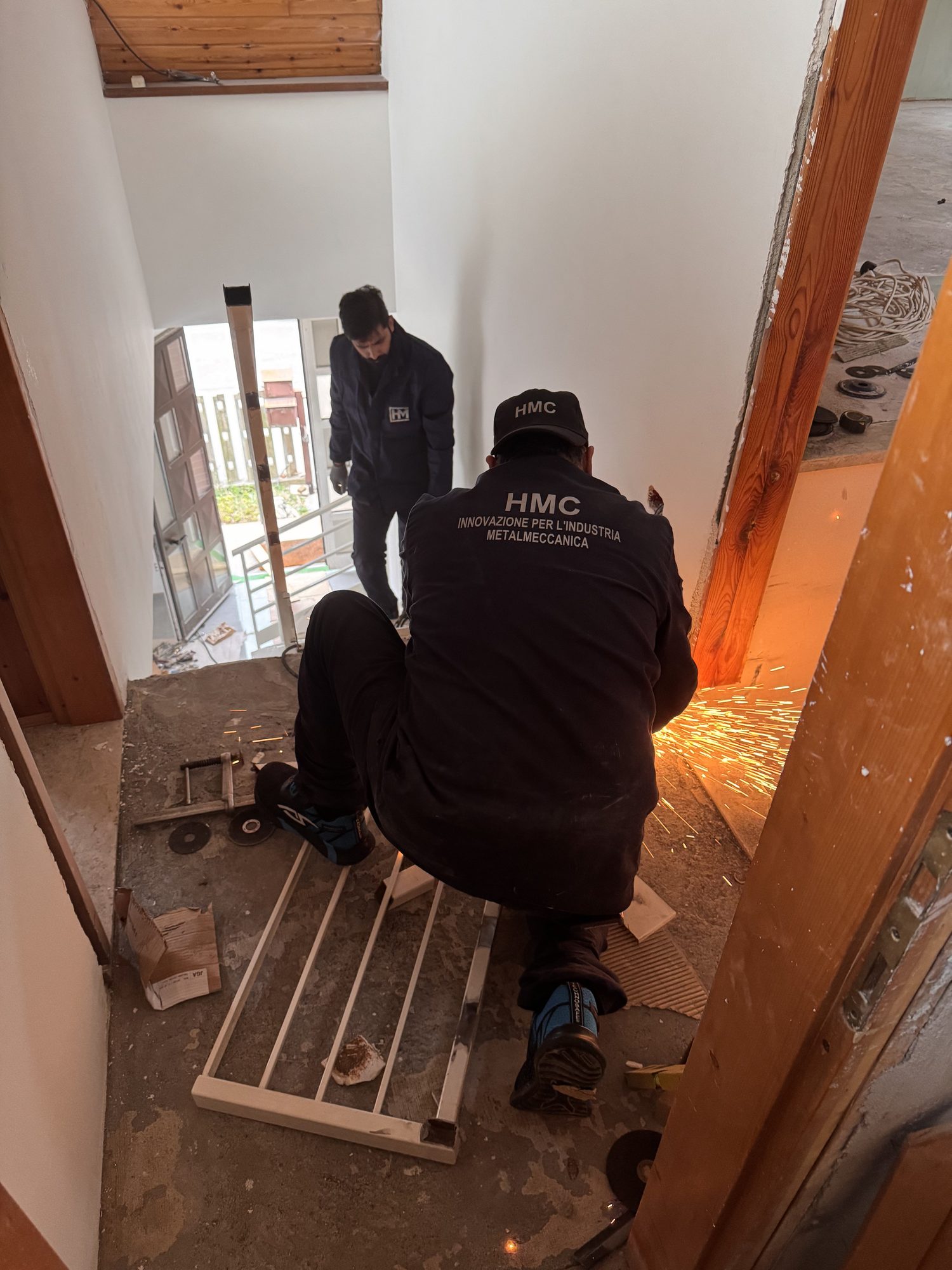 Montaggio in cantiere